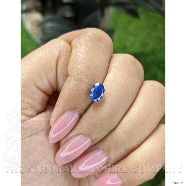 1.49 Ct. Blue Sapphire from Ceylon (Sri Lanka)