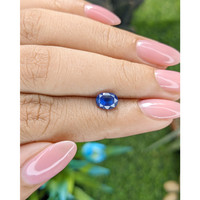 1.49 Ct. Blue Sapphire from Ceylon (Sri Lanka) Life Style