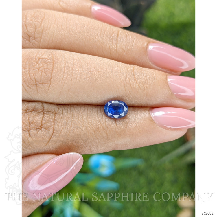 1.49 Ct. Blue Sapphire from Ceylon (Sri Lanka)