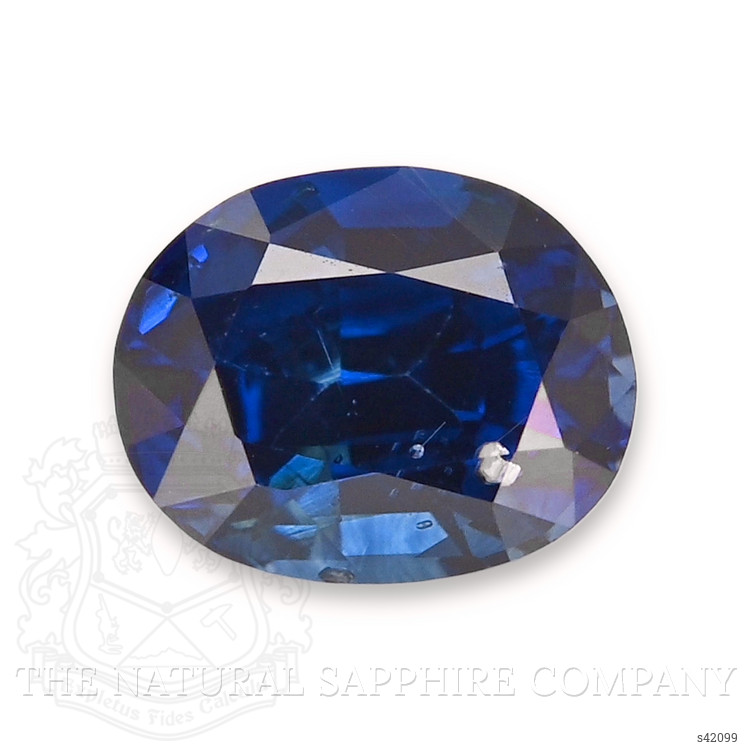 0.79 Ct. Blue Sapphire from Ceylon (Sri Lanka)