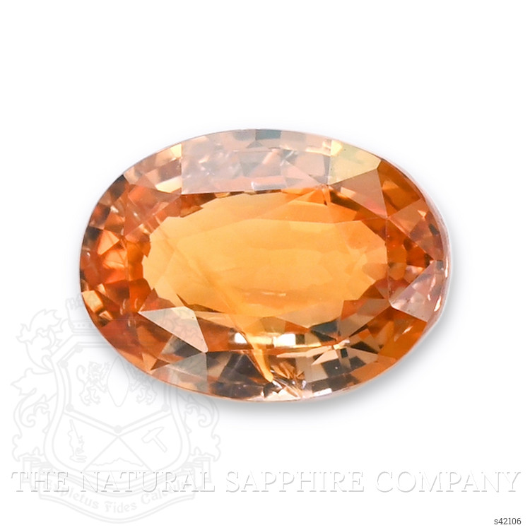 1.47 Ct. Orange Sapphire from Madagascar