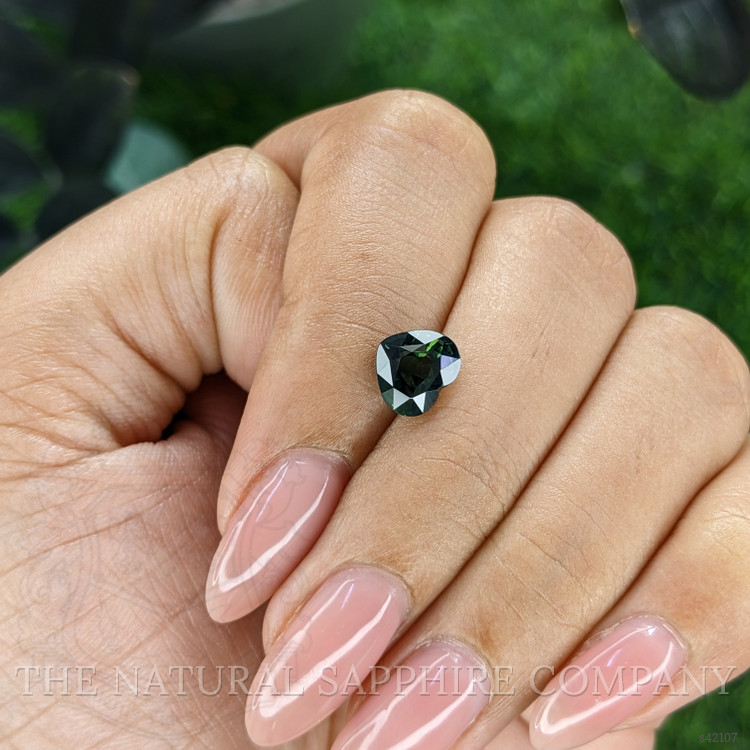 2.09 Ct. Bluish Green Sapphire from Madagascar