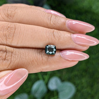1.72 Ct. Green Sapphire from Madagascar Life Style