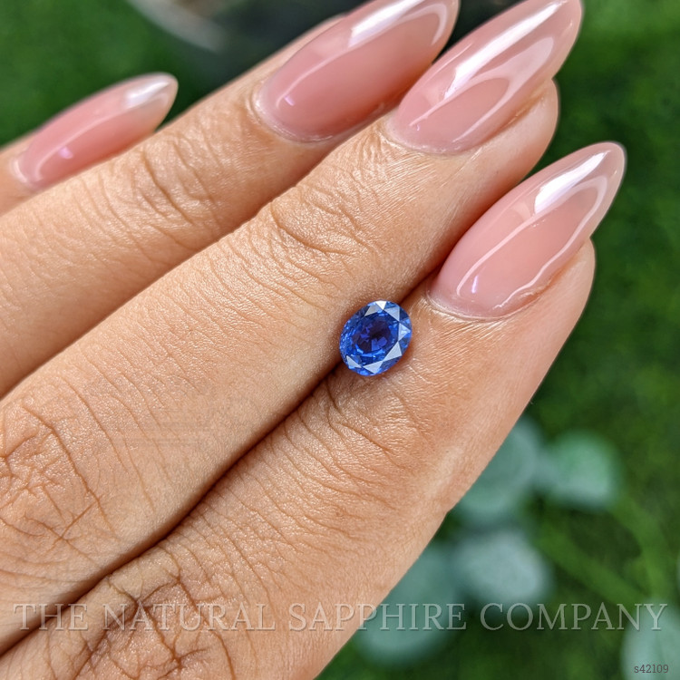 0.74 Ct. Blue Sapphire from Tanzania