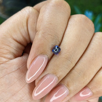 0.60 Ct. Blue Cabochon Sapphire from Tanzania Life Style