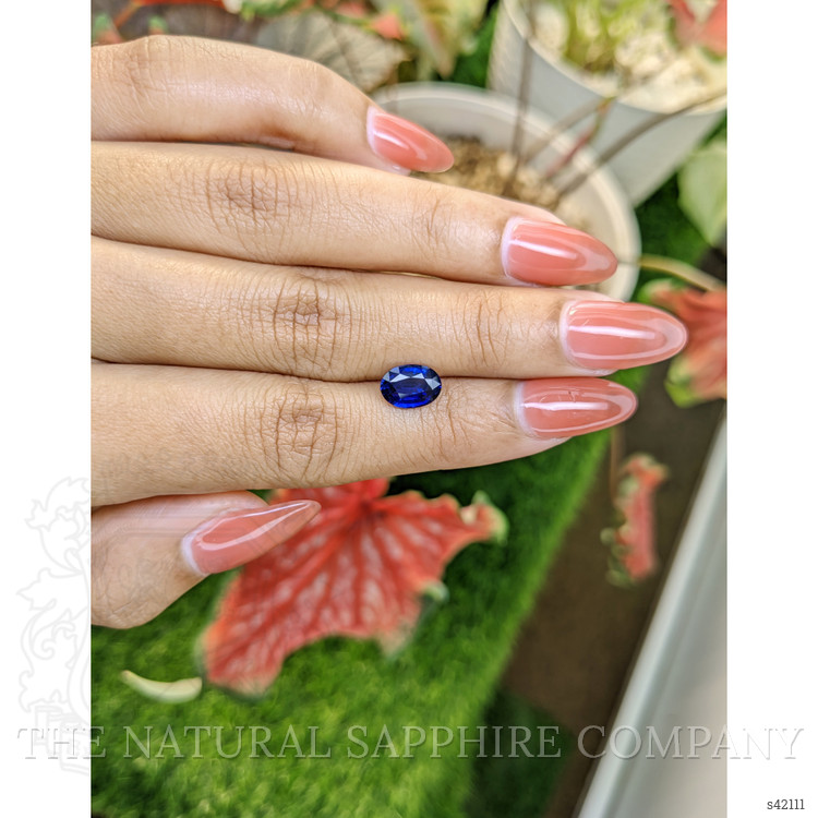 1.56 Ct. Blue Sapphire from Ceylon (Sri Lanka)