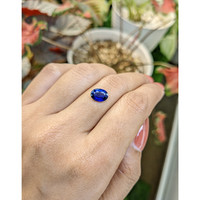 1.56 Ct. Blue Sapphire from Ceylon (Sri Lanka) Life Style