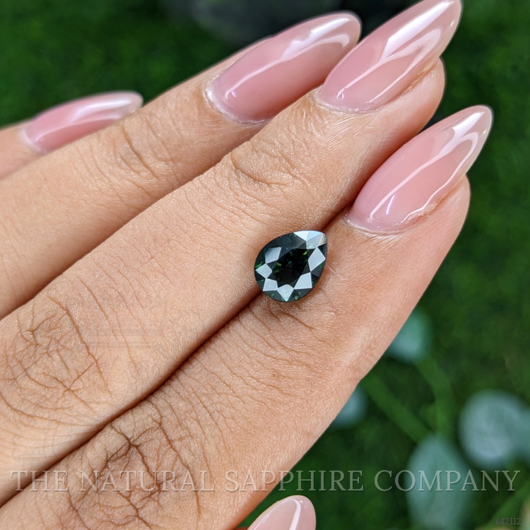 2.15 Ct. Bluish Green Sapphire from Madagascar