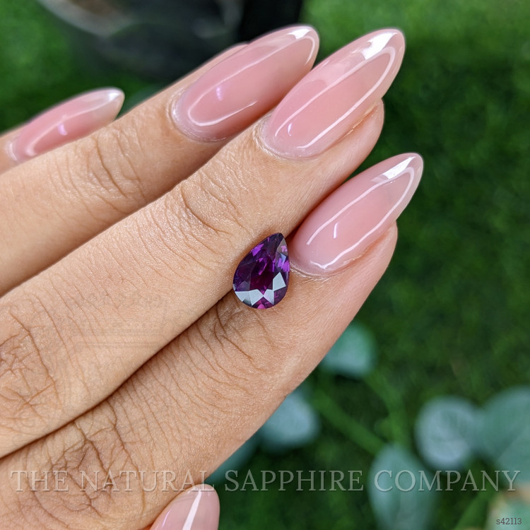 1.66 Ct. Purple Sapphire from Madagascar
