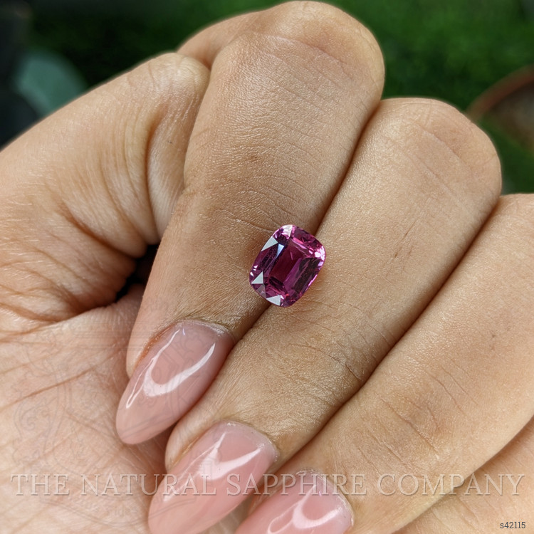 2.37 Ct. Purplish Pink Sapphire from Madagascar