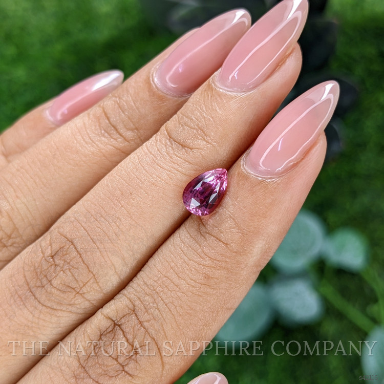 1.76 Ct. Purplish Pink Sapphire from Madagascar