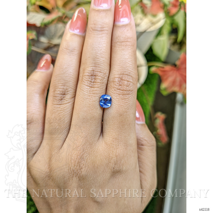 1.69 Ct. Blue Sapphire from Ceylon (Sri Lanka)