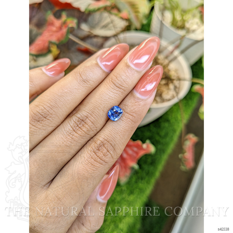 1.69 Ct. Blue Sapphire from Ceylon (Sri Lanka)