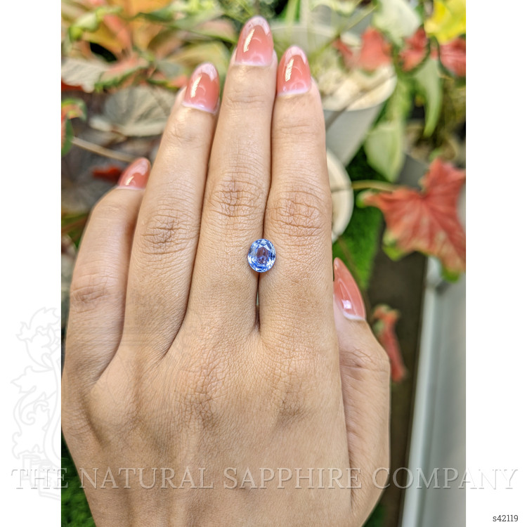1.94 Ct. Blue Sapphire from Ceylon (Sri Lanka)