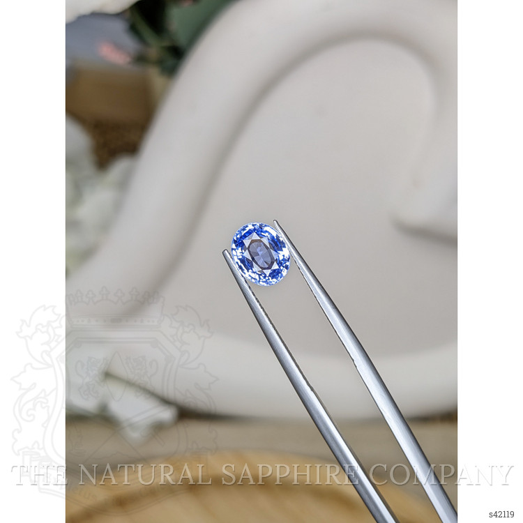 1.94 Ct. Blue Sapphire from Ceylon (Sri Lanka)