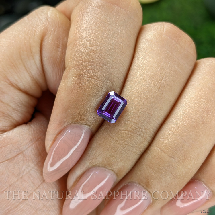 1.29 Ct. Purple Sapphire from Madagascar