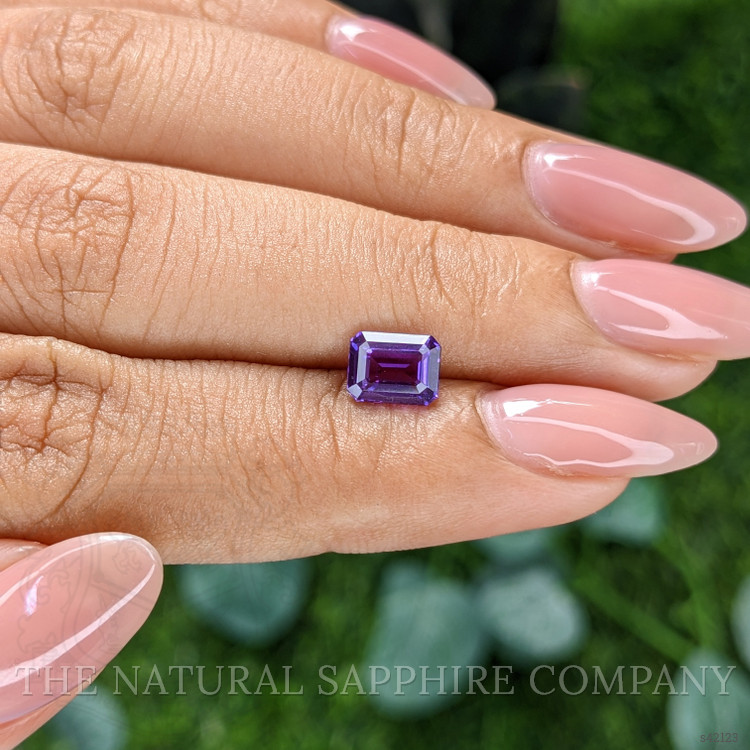 1.29 Ct. Purple Sapphire from Madagascar