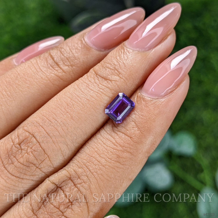 1.29 Ct. Purple Sapphire from Madagascar