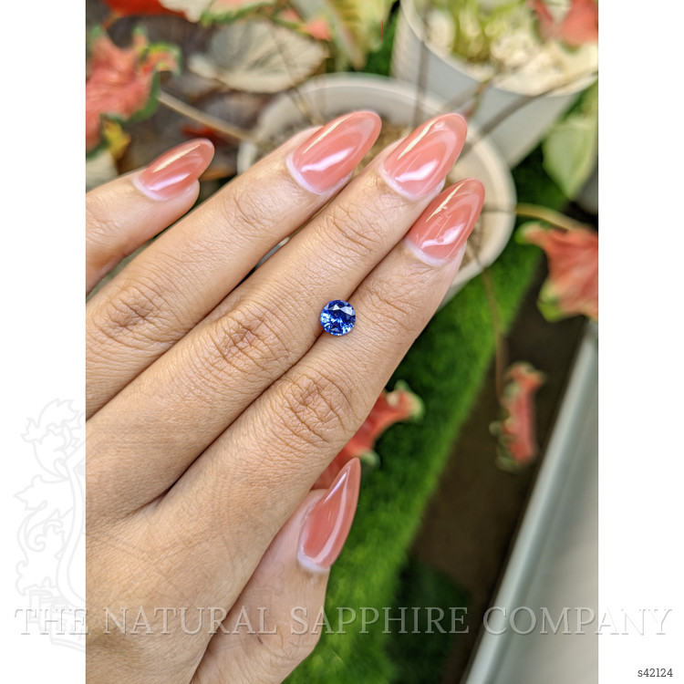 1.03 Ct. Blue Sapphire from Ceylon (Sri Lanka)