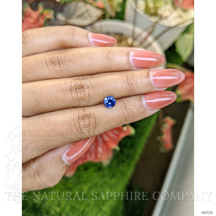 1.03 Ct. Blue Sapphire from Ceylon (Sri Lanka)