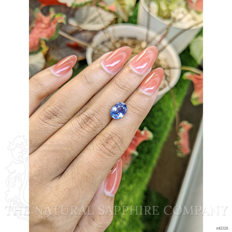 3.02 Ct. Blue Sapphire from Ceylon (Sri Lanka)