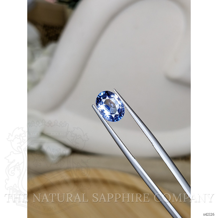 3.02 Ct. Blue Sapphire from Ceylon (Sri Lanka)
