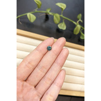 1.04 Ct. Bluish Green Sapphire from Montana Life Style