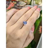 2.02 Ct. Blue Sapphire from Ceylon (Sri Lanka) Life Style