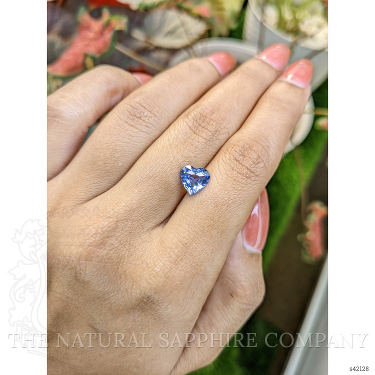 2.02 Ct. Blue Sapphire from Ceylon (Sri Lanka)