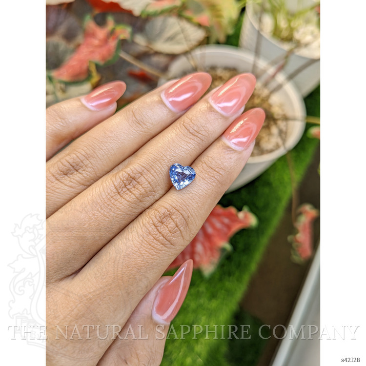 2.02 Ct. Blue Sapphire from Ceylon (Sri Lanka)