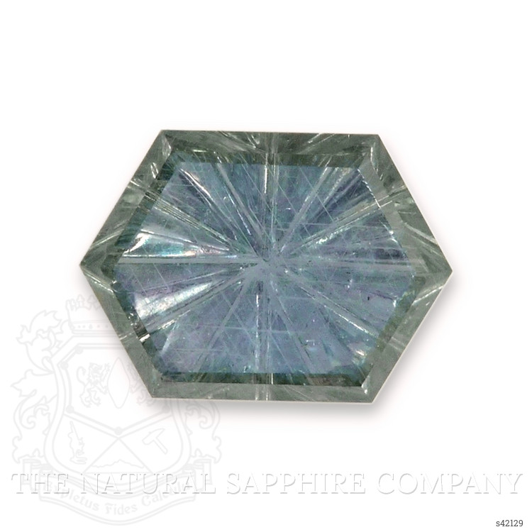 2.51 Ct. Greenish Blue Sapphire from Montana