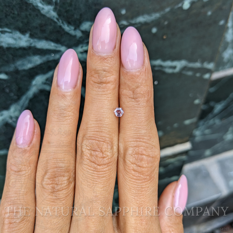 0.21 Ct. Purplish Pink Sapphire from Ceylon (Sri Lanka)