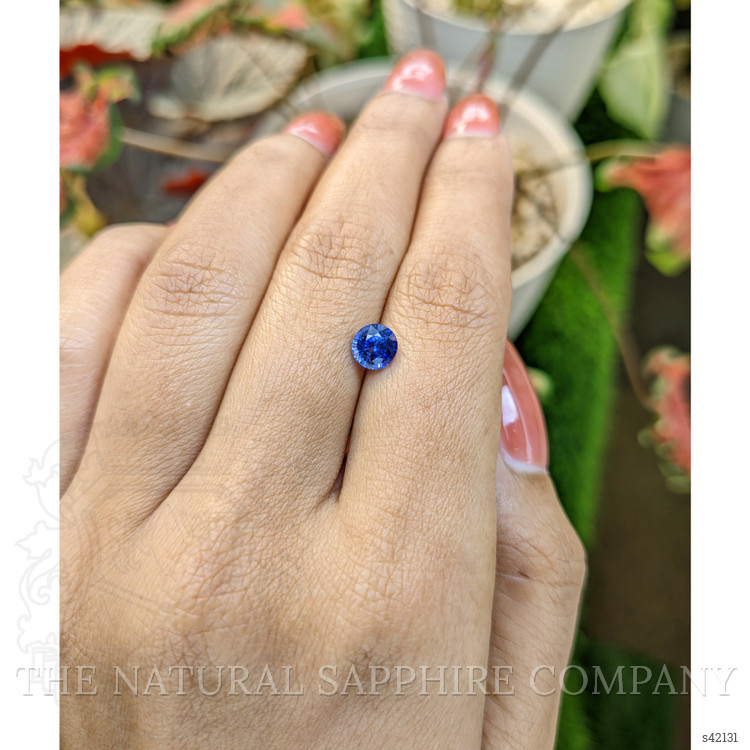 1.10 Ct. Blue Sapphire from Ceylon (Sri Lanka)