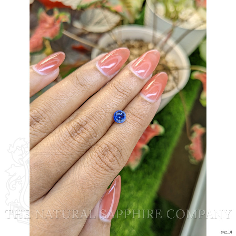 1.10 Ct. Blue Sapphire from Ceylon (Sri Lanka)