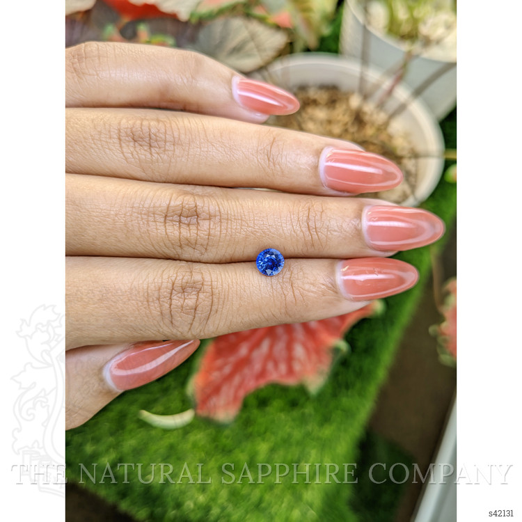 1.10 Ct. Blue Sapphire from Ceylon (Sri Lanka)