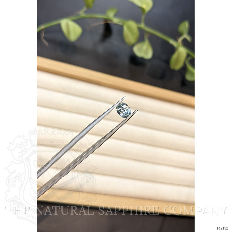 1.59 Ct. Greyish Blue Sapphire from Montana