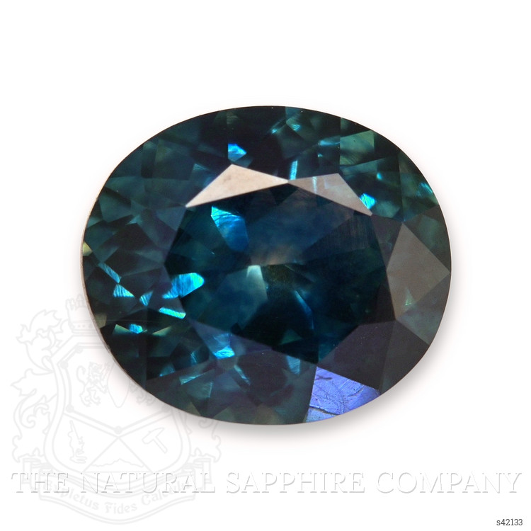 1.09 Ct. Bluish Green Sapphire from Montana