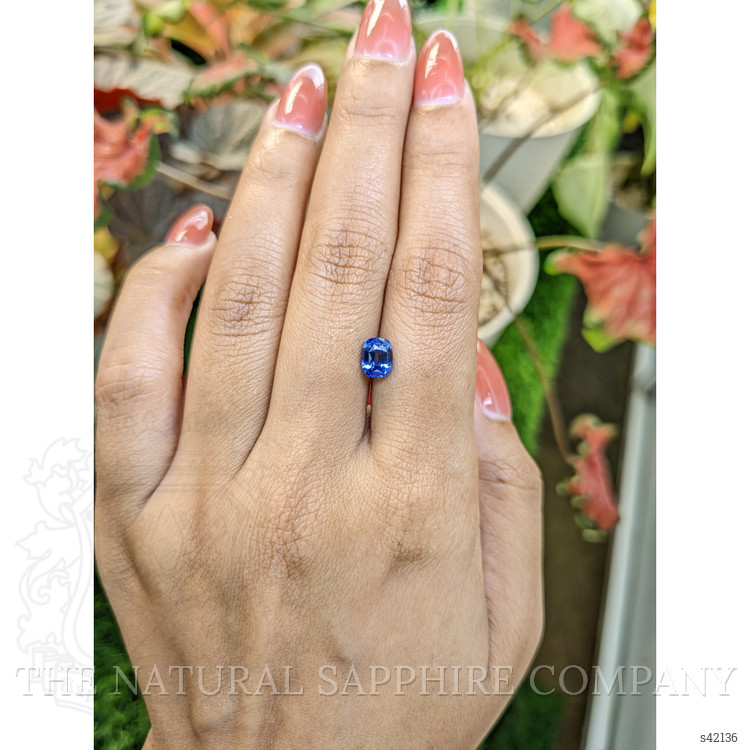 1.42 Ct. Blue Sapphire from Ceylon (Sri Lanka)