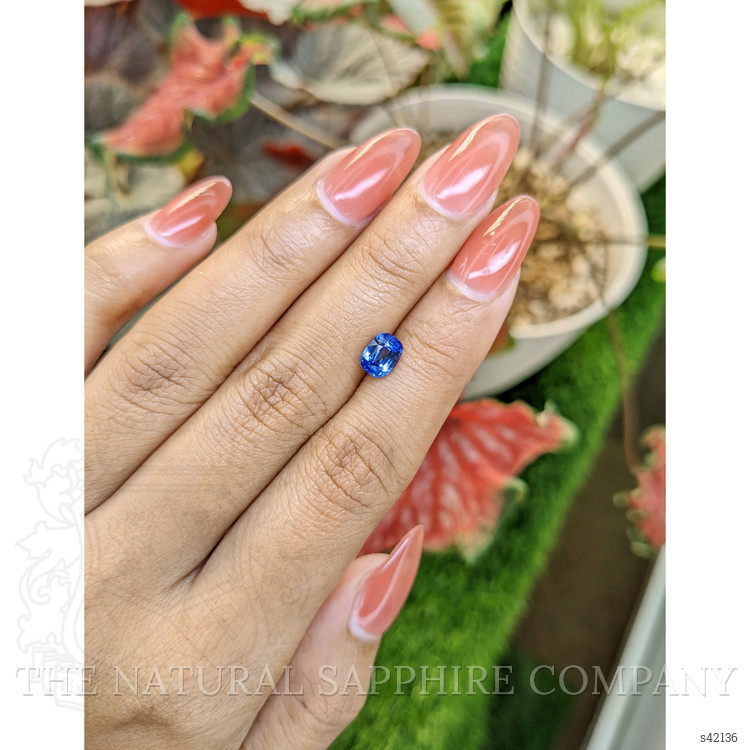 1.42 Ct. Blue Sapphire from Ceylon (Sri Lanka)