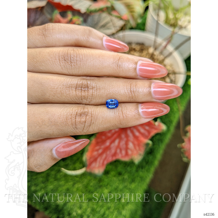 1.42 Ct. Blue Sapphire from Ceylon (Sri Lanka)