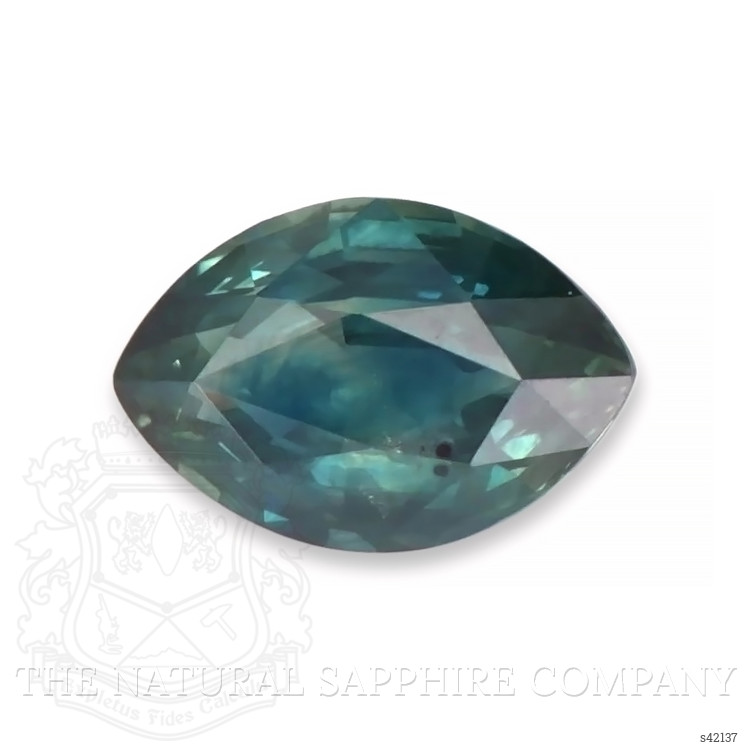 1.38 Ct. Bluish Green Sapphire from Montana