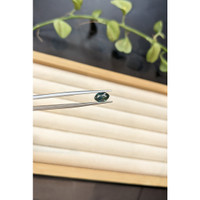 1.38 Ct. Bluish Green Sapphire from Montana Life Style