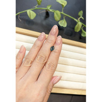 1.38 Ct. Bluish Green Sapphire from Montana Life Style