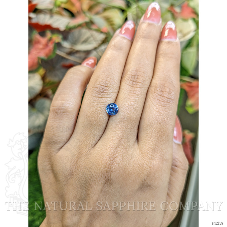 1.03 Ct. Blue Sapphire from Ceylon (Sri Lanka)
