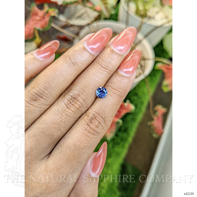1.03 Ct. Blue Sapphire from Ceylon (Sri Lanka)