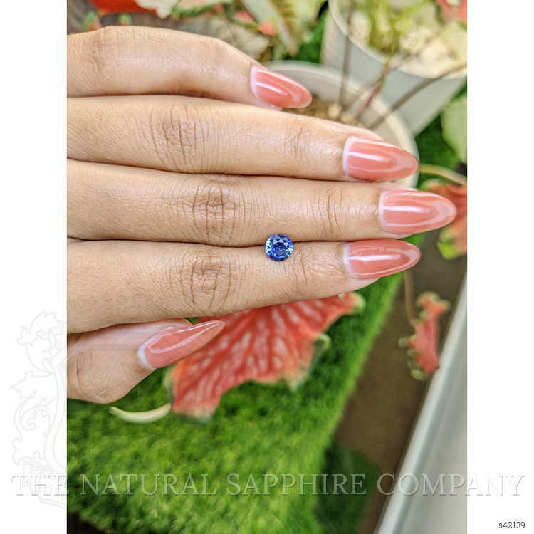 1.03 Ct. Blue Sapphire from Ceylon (Sri Lanka)