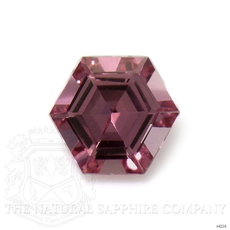 0.22 Ct. Reddish Pink Sapphire from Ceylon (Sri Lanka)