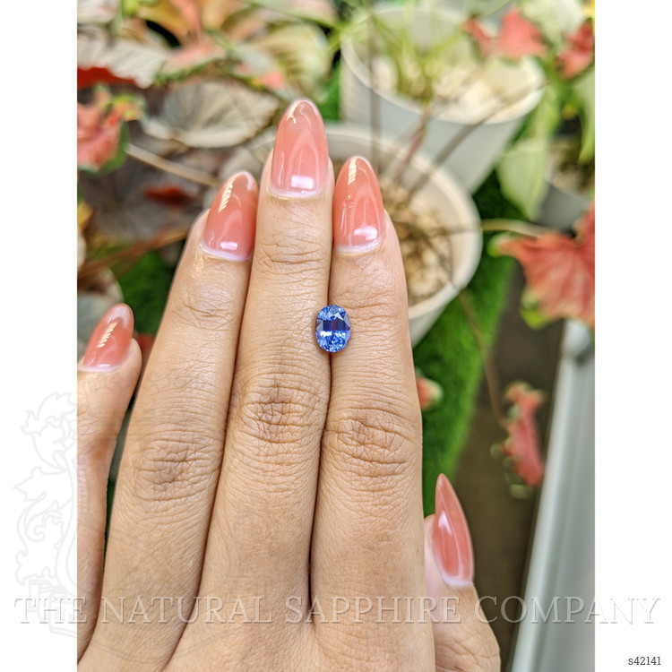 1.71 Ct. Blue Sapphire from Ceylon (Sri Lanka)
