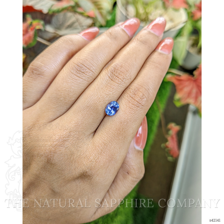 1.71 Ct. Blue Sapphire from Ceylon (Sri Lanka)