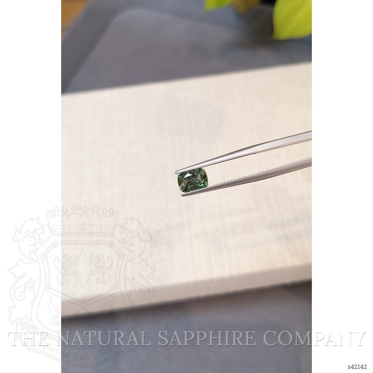 1.01 Ct. Green Sapphire from Montana